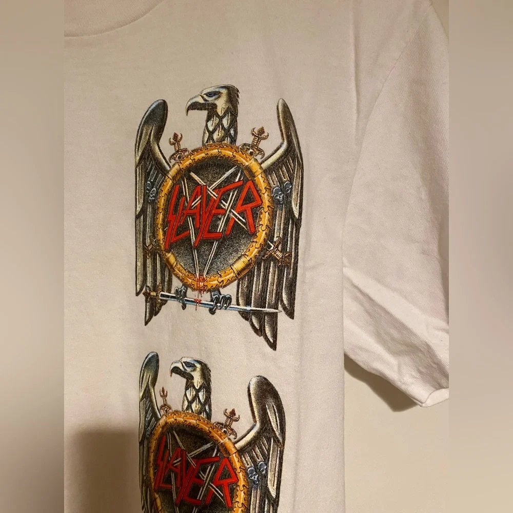 Rare Supreme Slayer Eagle Tee White - Picture 8 of 8
